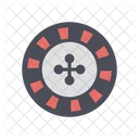 Roulette Game Play Gamble Icon