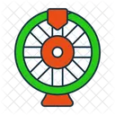 Roulette Wheel Gambling Casino Icon