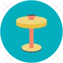 Round Circle Table Icon