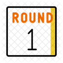 Round Number Boxing Icon
