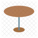 Round Table Furniture Icon