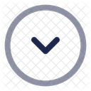 Round Alt Arrow Down Arrow Down Icon