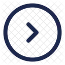 Round Alt Arrow Right Arrow Right Icon