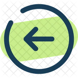 Round-arrow-left  Icon