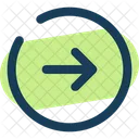 Round Arrow Right Icon