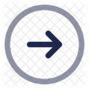 Round Arrow Right Icon