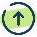 Round Arrow Up Icon