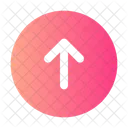 Round Arrow Up Icon