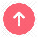 Round Arrow Up Arrow Arrows Icon