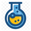 Round Bottom Flask Experiment Chemical Icon