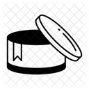 Round Box Box Package Icon