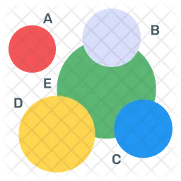 Round Bubbles Infographic  Icon