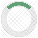 Round Circle Pie Icon