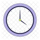 Round clock face  Icon