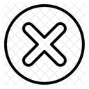 Round Crossmark Crossmark Cross Mark Icon
