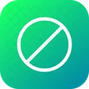 Round Denied Remove Icon