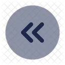 Round Double Alt Arrow Right Arrow Right Icon
