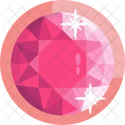 Round Gemstone  Icon