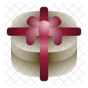 Round Gift Box  Icon