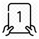 Round Board Signane Icon