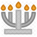 Round menorah  Icon