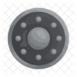 Round shield  Icon