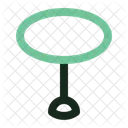 Round Table Table Household Icon