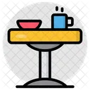 Round Table Coffee Table Tabletop Icon