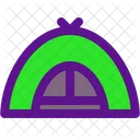 Round Tent Icon