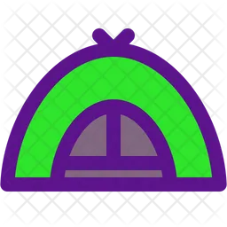 Round Tent  Icon