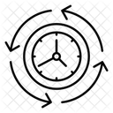Round the clock  Icon