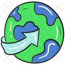 Round The World Worldwide Global Icon
