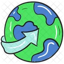 Round The World Worldwide Global Icon