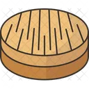 Round Wooden Box Round Food Box Box Icon