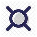 Roundabout Road Intersection Road Junction Icon