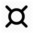 Roundabout Road Intersection Road Junction Icon