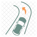 Roundabout Road Street Icon