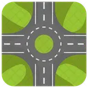 Roundabout Traffic Road Icon