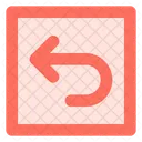 Rounded Left Arrow Icon