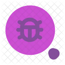 Rounded magnifer bug  Icon