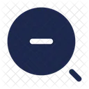 Rounded Magnifer Zoom Out Zoom Magnifying Glass Icon