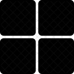 Rounded Squares  Icon