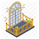 Balcony Terrace Window Icon