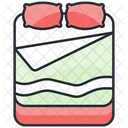 Roupa De Cama Cama Quarto Ícone