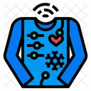 Roupas de rastreamento inteligentes  Ícone