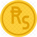 Roupie Srilankaise Monnaie Finances Icône