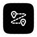 Route Map Gps Icon