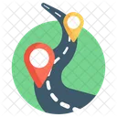 Route Map Location Map Pin Icon