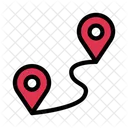 Map Route Location Icon