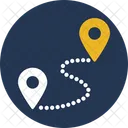 Route Location Pin Icon